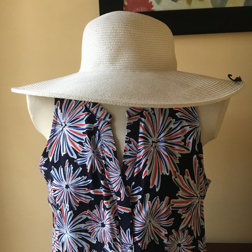Sonoma Packable White Beach Hat